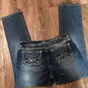 Miss Me Easy Cropped Jean Sz 30